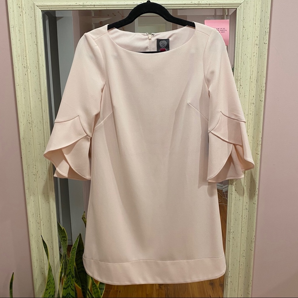 Vince Camuto blush dress